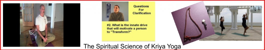 A poster to represent the Kriya Yoga Ashram