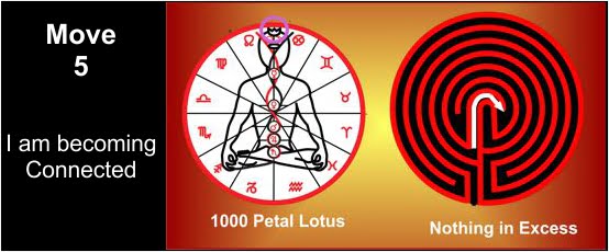 A slide for the 5th move in the Labyrinth.