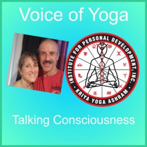 A poster for the Voice of Yoga radio show
