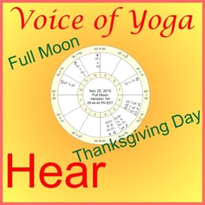 a picture of a poster for the Full Moon and Thanksgiving radio show.