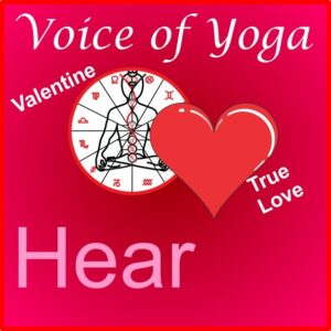 a poster for the Blog Talk Radio Show on Valentine.