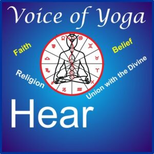 a poster for the radio show on Faith and belief.