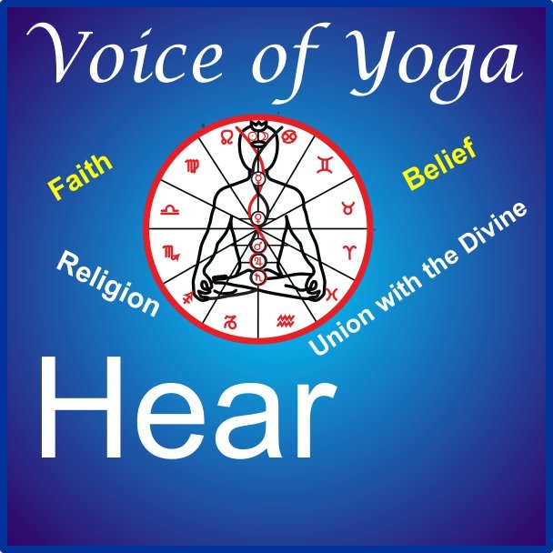 a poster for the radio show on Faith and belief.