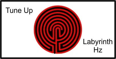 a picture for the tune up Hz Labyrinth video.