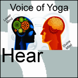 A poster for the radio talk show titled Kriya Yoga is Spiritualization of Thought