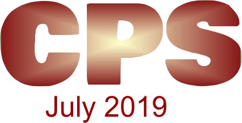 a poster for the CPS July 2019.