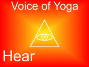 a poster for the radio talk show with the title The Difference Between Psychic and Spiritual Visions.