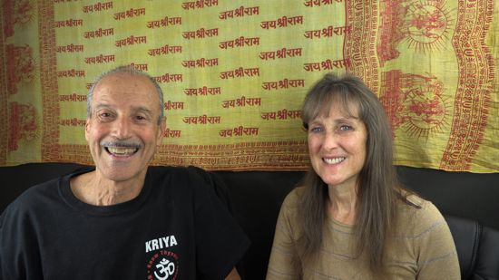 a picture of Lisa and Kenny doing Reflection the radio talk show titled Divine Law is Perfect therefore I Am Perfect.
