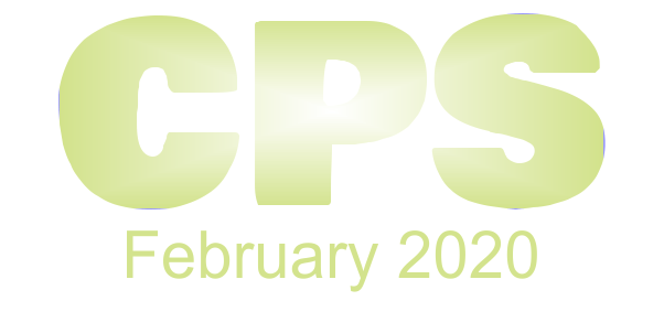 A poster for the CPS February 2020