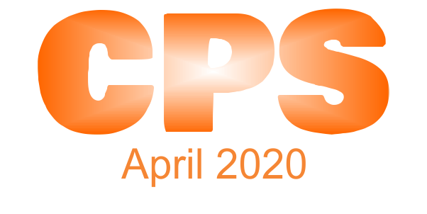 a poster for the CPS April 2020.