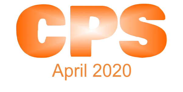 a poster for the CPS April 2020.