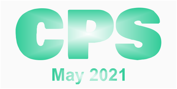 a poster for the CPS May 2021