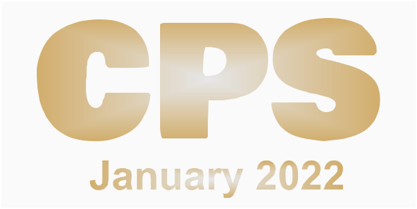 A poster for the CPS January 2022