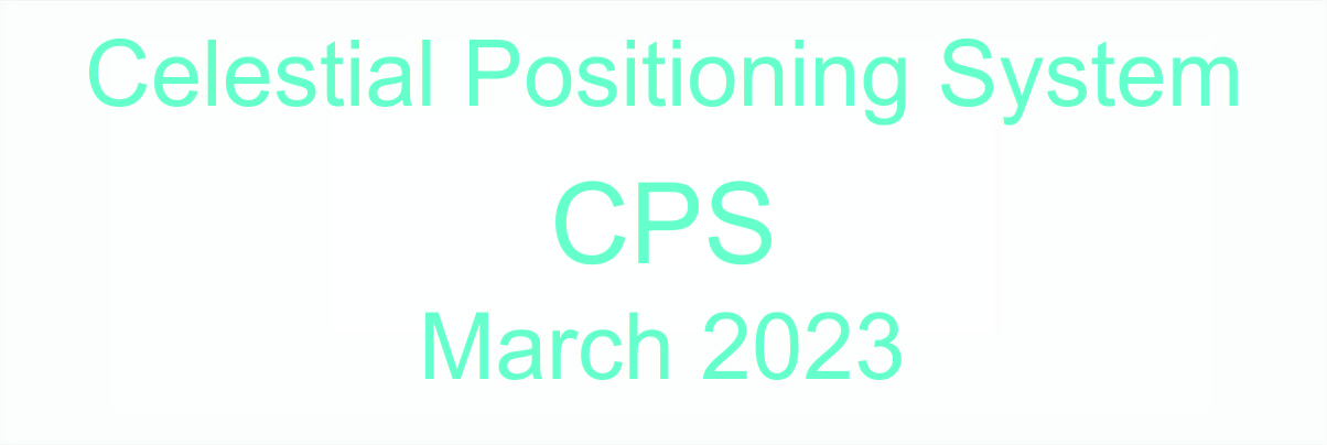 A poster for the CPS March 2023.