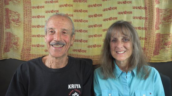 A picture of Lisa and Kenny doing the radio talk show titled A Better Use of Mind.