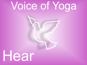 A poster for the radio talk show titled Facing the Demands of Spirit