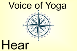A poster for the radio talk show Developing a Spiritual Compass.