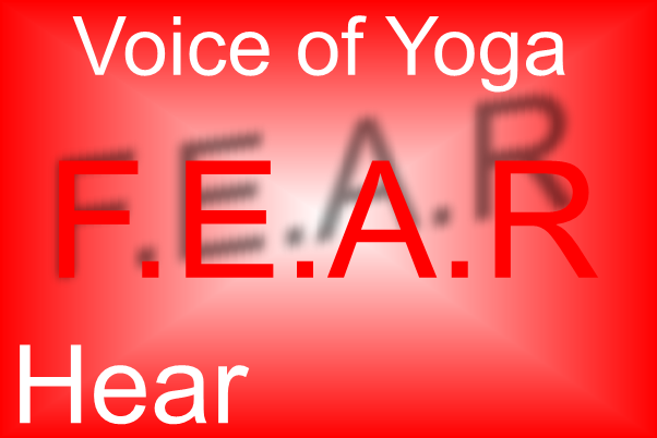 A poster for the radio talk show titled Inspiration t0 Destroy Fear.