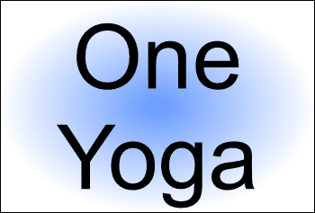 One Slider 25-3 A poster for the welcome page slider announcing One Yoga.