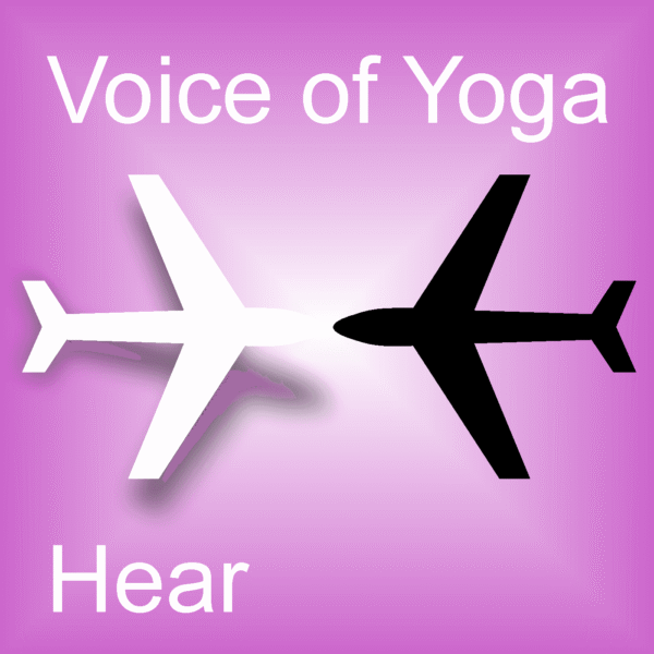 A poster for the podcast titled Transcending the Belief in Opposites.