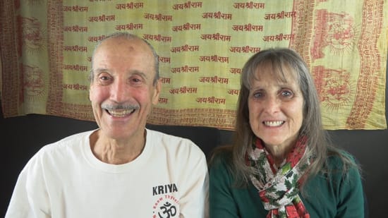 A picture of Lisa and Kenny doing Divine Intelligence the podcast The Advantages of DI Over AI.