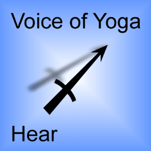 A poster for the podcast titled Submitting the Personal for the Divine.